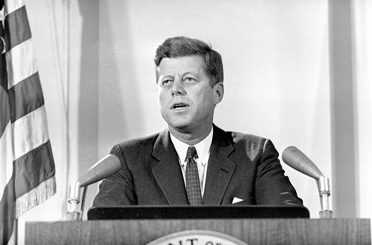 presidents, John F. Kennedy - desktop wallpaper