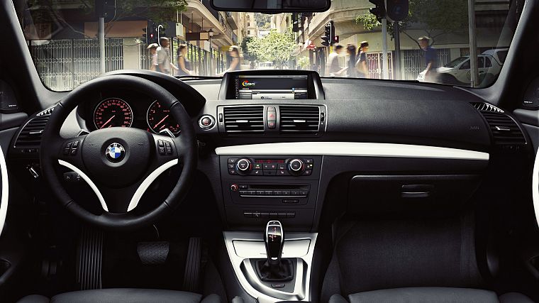 BMW, car interiors - desktop wallpaper