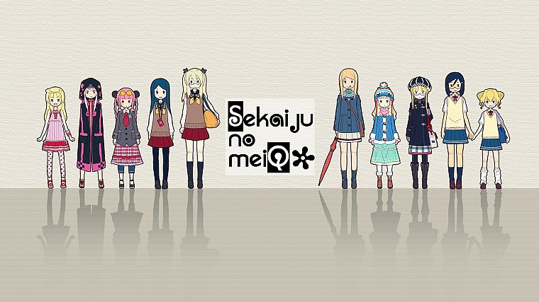 meganekko, Sekaiju no Meikyuu - desktop wallpaper