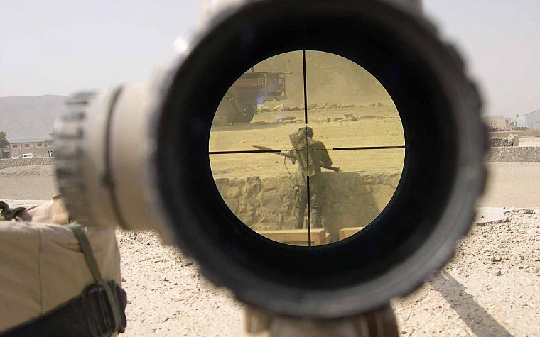 snipers, Iraq, M24SWS, Toyota Hilux, RPG-7 - desktop wallpaper
