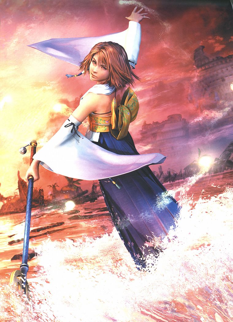 Final Fantasy, video games, Yuna, Final Fantasy X - desktop wallpaper