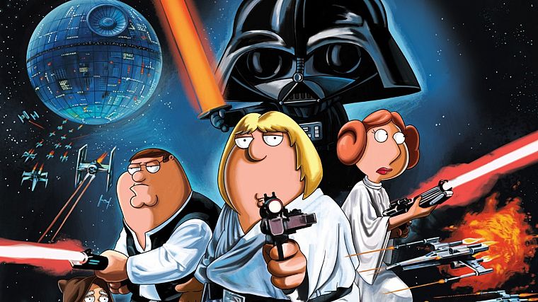 Star Wars, Family Guy - desktop wallpaper