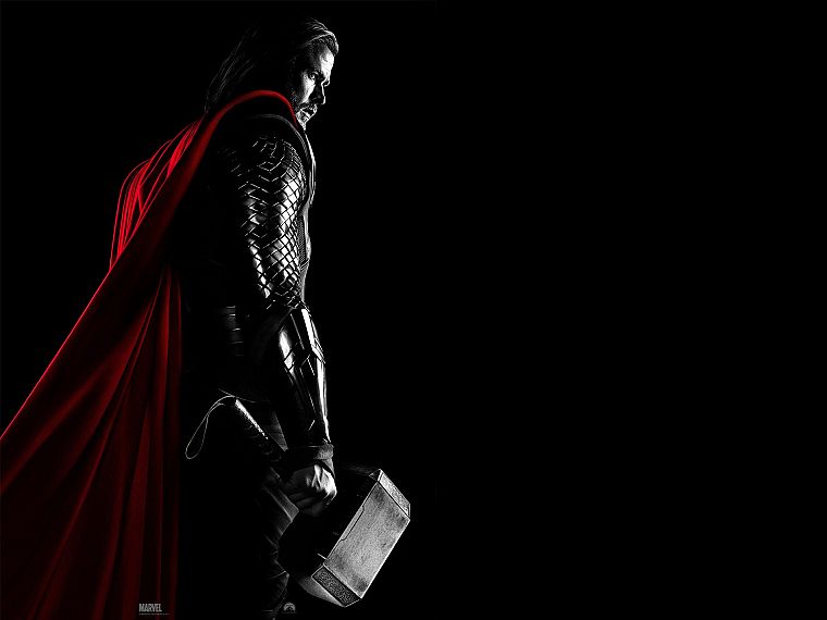 Thor, Chris Hemsworth, Thor (movie), Mjolnir - desktop wallpaper
