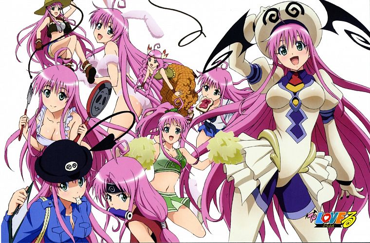 long hair, To Love Ru, pink hair, Lala Satalin Deviluke, anime, anime girls - desktop wallpaper