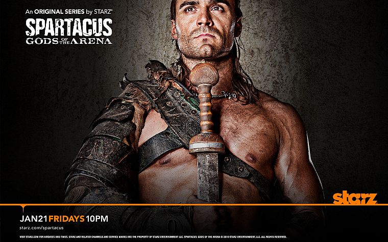 Spartacus: Gods of the Arena, TV posters, Dustin Clare - desktop wallpaper