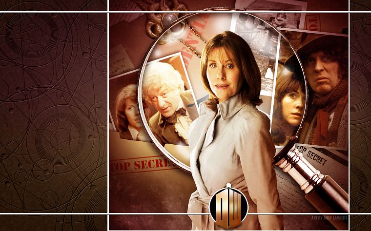 Fourth Doctor, Tom Baker, Doctor Who, Sarah Jane Smith, Jon Pertwee, Third Doctor - desktop wallpaper