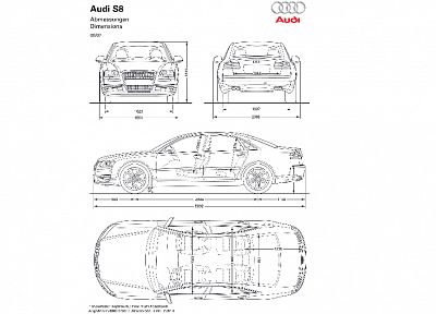 cars, Audi, vehicles, German cars, blueprint - related desktop wallpaper