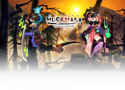 Momohime, Oboro Muramasa, Kisuke, striped legwear - random desktop wallpaper