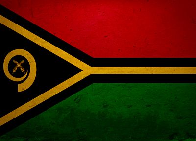 grunge, flags, Vanuatu - desktop wallpaper