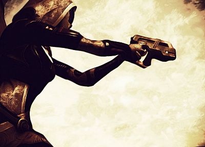 video games, Mass Effect, Tali Zorah nar Rayya - desktop wallpaper