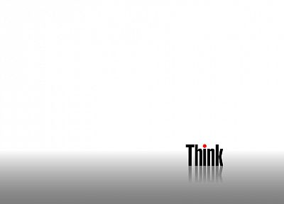 thinkpad, think - random desktop wallpaper