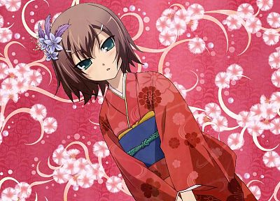 trap, Baka to Test to Shoukanjuu, anime boys, Kinoshita Hideyoshi, Japanese clothes - random desktop wallpaper