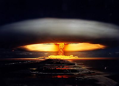 nuclear explosions - random desktop wallpaper