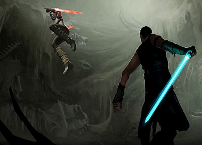 Star Wars, outer space, Star Wars: The Force Unleashed - related desktop wallpaper
