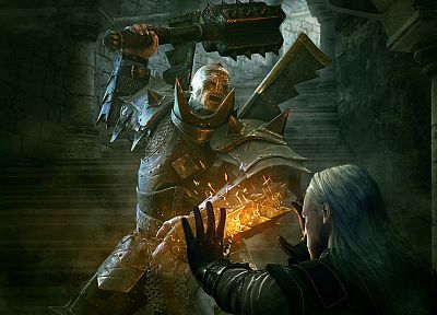 video games, The Witcher 2: Assassins of Kings, mutant knight - desktop wallpaper