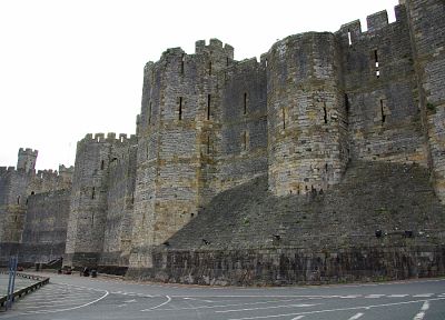 castles, Wales, United Kingdom - desktop wallpaper