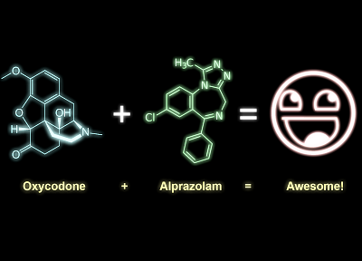 drugs, Awesome Face, oxycodone, alprazolam, oxycontin, xanax - desktop wallpaper