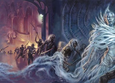 fantasy art, Dungeons and Dragons, Todd Lockwood - related desktop wallpaper