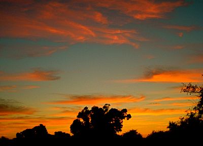 sunset, landscapes, skyscapes - desktop wallpaper