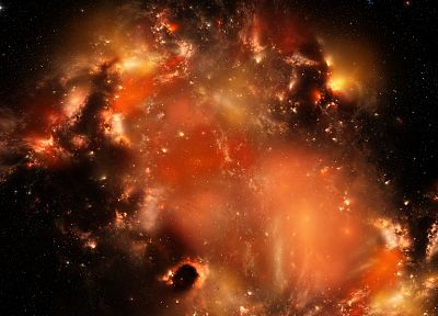 outer space, artistic, stars - desktop wallpaper