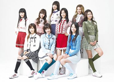 women, school uniforms, Girls Generation SNSD, celebrity - duplicate desktop wallpaper