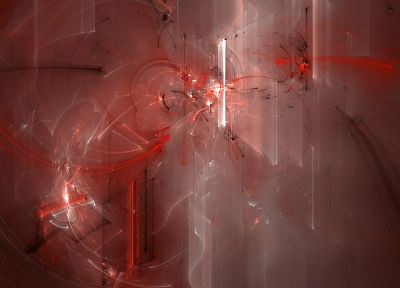 abstract, red, grey - duplicate desktop wallpaper