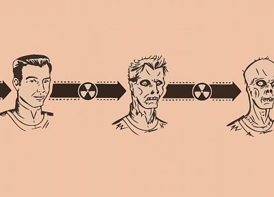 Fallout, retro, ghoul, retro art - random desktop wallpaper