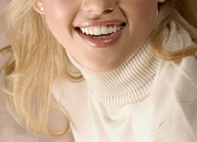 women, Jessica Alba, smiling - desktop wallpaper