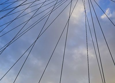 London, London Eye, lines - duplicate desktop wallpaper