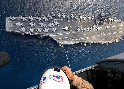 carrier, war, military, helicopters, airplanes, vehicles, aircraft carriers, fighter jets - random desktop wallpaper