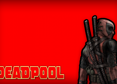 Deadpool Wade Wilson, Marvel Comics, simple background - related desktop wallpaper