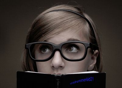 women, glasses, girls with glasses, portraits - random desktop wallpaper