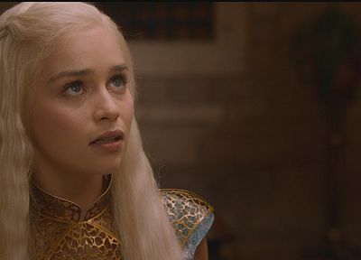 fantasy art, Game of Thrones, A Song of Ice and Fire, TV series, Emilia Clarke, Daenerys Targaryen, HBO - desktop wallpaper