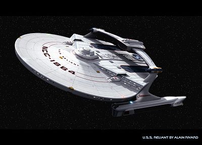 Star Trek, Enterprise - duplicate desktop wallpaper