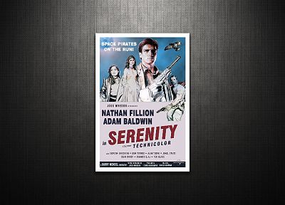 Serenity, Firefly, posters - duplicate desktop wallpaper