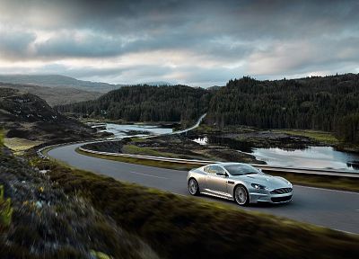 cars, Aston Martin, roads, vehicles - desktop wallpaper