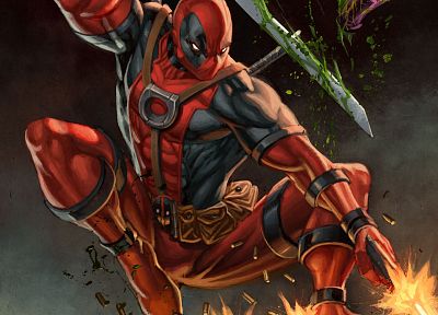 Deadpool Wade Wilson, Marvel Comics - related desktop wallpaper