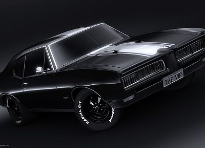 black, Pontiac, Pontiac GTO - related desktop wallpaper