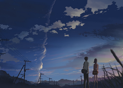 Makoto Shinkai, 5 Centimeters Per Second, anime - desktop wallpaper