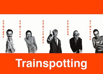 Trainspotting, Ewan Mcgregor, Robert Carlyle - random desktop wallpaper