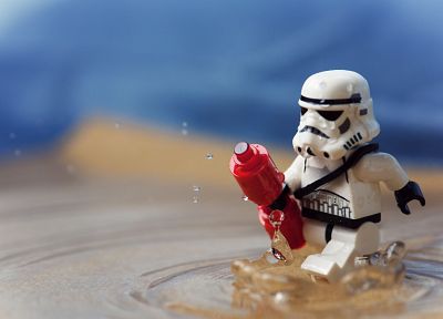 stormtroopers, Legos - desktop wallpaper