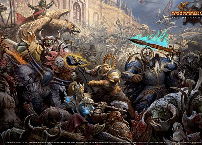 war, Warhammer - related desktop wallpaper