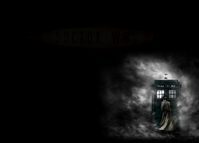 TARDIS, Doctor Who, Tenth Doctor - duplicate desktop wallpaper