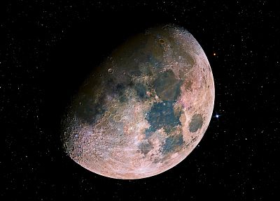 stars, Moon, astronomy - desktop wallpaper