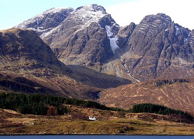 mountains, landscapes, Scotland - duplicate desktop wallpaper