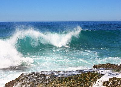 waves, sea - related desktop wallpaper