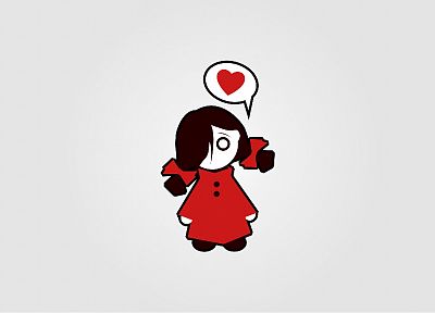 women, love, Love Hina, hearts - duplicate desktop wallpaper