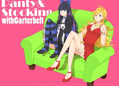 Panty and Stocking with Garterbelt - random desktop wallpaper