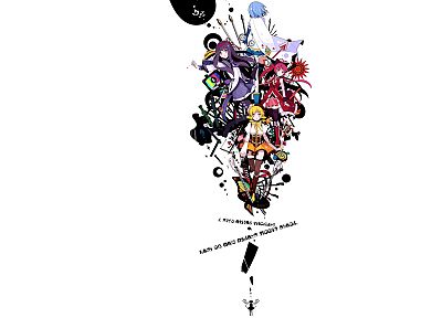 Mahou Shoujo Madoka Magica, Miki Sayaka, Sakura Kyouko, Tomoe Mami, anime, Akemi Homura, anime girls - desktop wallpaper
