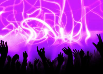 abstract, lights, hands, party, arms raised - duplicate desktop wallpaper